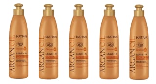 5 x Kativa Argan Oil Acondicionador Leave-in 250 ml Unisex con Aceite de Argán a 9.9€