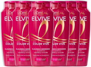 L’Oréal Paris Elvive Color Vive Shampoo (6x250 ml) voor €15,57 bij Amazon