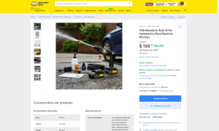 Hidrolavadora Inalámbrica por $197 | Mercado Libre