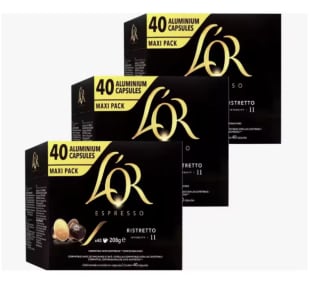 L'Or Espresso Ristretto (120 Cápsulas) por 25,59€