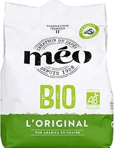 Méo Café en grains Pur Arabica Bio de 500g à 13,55€