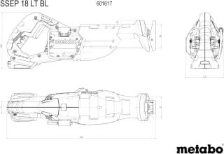 Metabo SSEP 18 LT BL accu-reciprozaag voor €153,66 bij Amazon