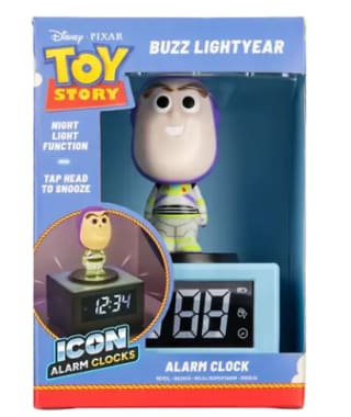 Despertador - Sherwood Toy Story Buzz Lightyear, Funciona con 2 pilas AAA por 23.93€
