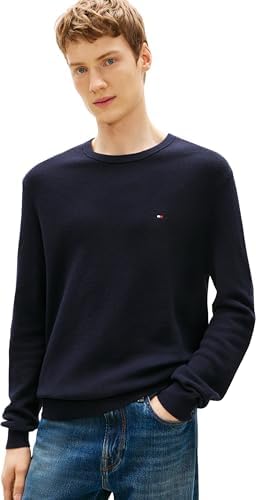 Tommy Hilfiger Pull Essential Structure Crew Neck, L pour 35,64€ chez Amazon