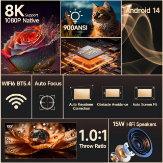 Magcubic HY350 Max projector for £43.02 at AliExpress