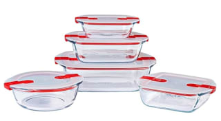 Lot de 5 Boites Pyrex Cook, Couvercle Hérmétique spécial Micro-Onde à 45,42€