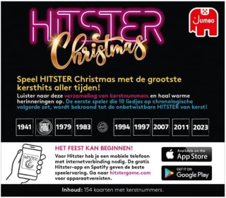 Hitster Christmas uitbreidingsset voor €11,03 bij Amazon