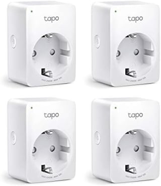 TP-Link Tapo P100 (4 stuks) voor €29,99 bij Amazon