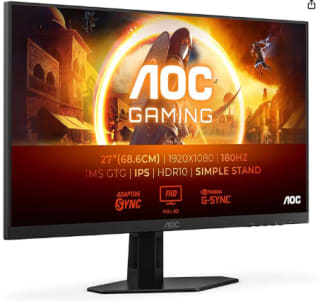 Écran PC 27" AOC Gaming 27G4XED - 180Hz Fast IPS Dalle à 149€