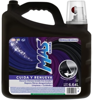 MAS - Oscura detergente líquido 6.64 L por $189 en Amazon
