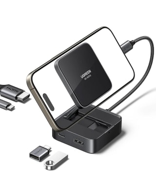 Dockstation magnético plegable UGREEN, HDMI 4K60Hz, tipo C, 5Gbps, PD 100W por 19,49€