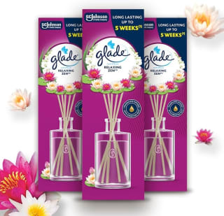 Glade Ambientador Mikado Relaxing Zen (3x50 ml) por 4,56€ en Amazon