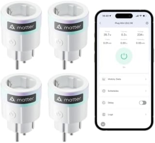 SwitchBot Matter Plug Mini (4‑pack) voor €31,99 bij Amazon