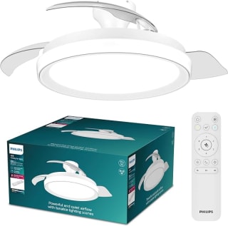 Philips LED plafonnier ventilateur rétractable Bliss 106 cm à 127,29€