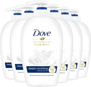 Dove Deeply Nourishing handzeep 6 x 250 ml voor €7,32 bij Amazon