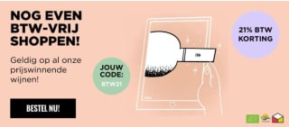 21% korting op bijna alle wijnen bij Neleman