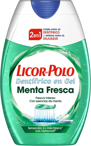 Licor del Polo - Pasta de Dientes 2 en 1 Menta Fresca (75 ml) por 2,62€ en Amazon