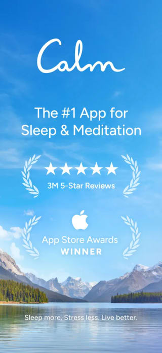 Gratis Calm Premium (lifetime) bij Apple