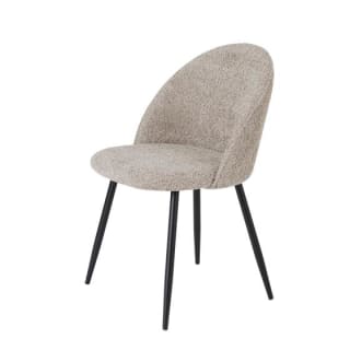 Stoelen bouclé - 2 stuks - Soft Taupe voor €59,95 in de Action webshop