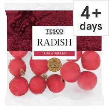 Tesco Radish Pack 240g £0.50 with Clubcard
