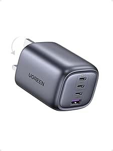 UGREEN 65W USB-C GaN Charger 4-Port for £22.79