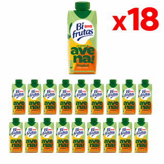 Pascual Bifrutas Zumo Tropical de Avena Pack 18 x330ml por 2.99€