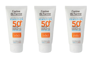3 x Corine de Farme Crema Protectora Rostro y Cuerpo Sensitive FPS 50 de 50 ml a 8.9€