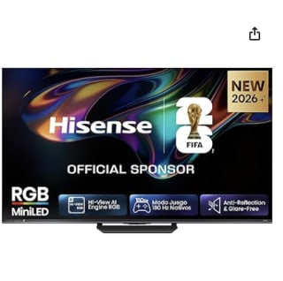 Hisense 55ur8s rgb miniled smart tv 55 pulgadas por 849€