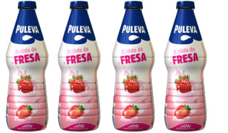 4 x PULEVA Batido con sabor a fresa, elaborado con un 90% de leche PULEVA 1l a 4.95€