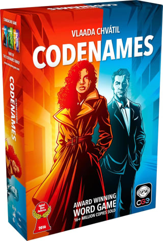 Codenames (Engelse, vernieuwde editie) voor €13,99 bij Amazon