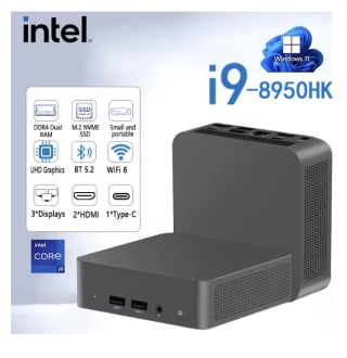 Intel Core i9 8950HK Celeron N5095A Mini PC 16GB 1TB SSD por 134.57€