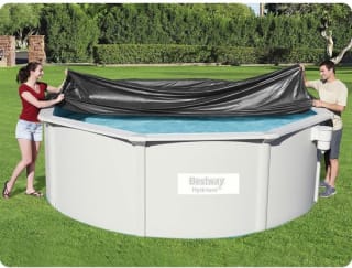 Bestway Flowclear afdekhoes zwembad 396 cm voor €5,79 bij Bol