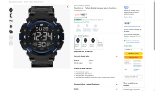 Reloj Skechers 55mm por $408 | Oferta Amazon