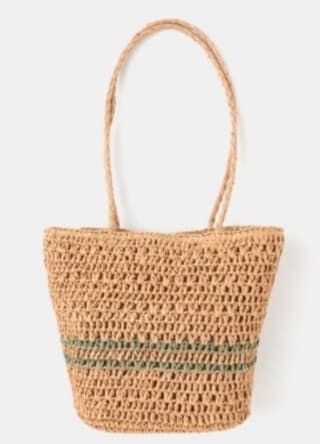 Bolso jopper con rayas TEX por 3.99€.