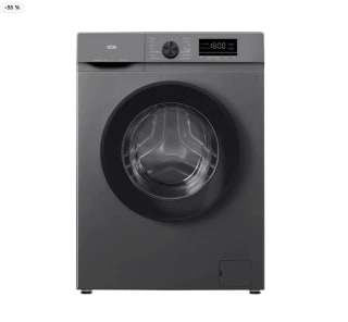 Lavadora VOK EVW-8BAGL2412 Carga Frontal 8kg Gris por 259€