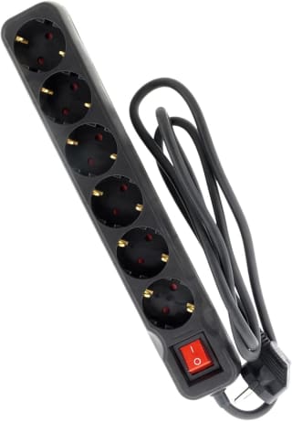 Zenitech regleta 6 tomas 1,4 m por 6,49€ en Amazon