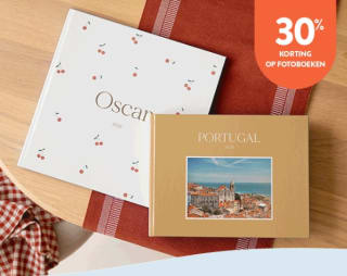 Tot 30% korting op alles bij Albelli