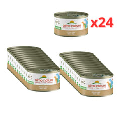 Almo nature HFC Natural Lata comida húmeda perro ternera 24x95g por 7.99€