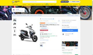 Motoneta Italika D150 por $13,299 | Mercado Libre (Banamex MSI)