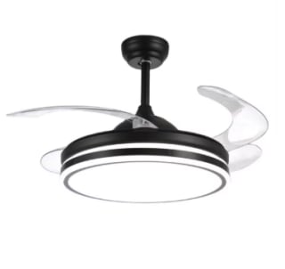 BEL AIR HOME Ventilador de Techo ATENAS con Motor DC y Aspas Desplegables por 39,62€