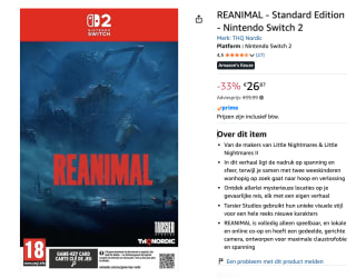 Reanimal - Switch 2 voor €26,87 bij Amazon