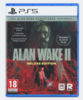 Jeu Alan Wake 2 Deluxe édition sur PS5 à 39,99€