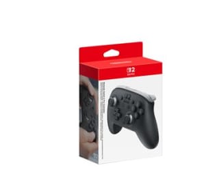 Manette Nintendo Pro Controller pour Nintendo Switch 2 Noir à 74,99€