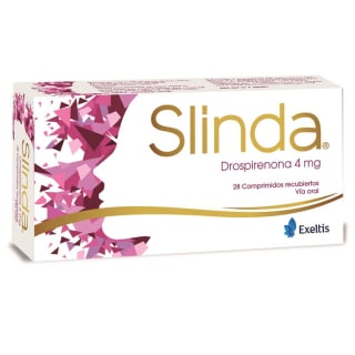 Slinda 28 Comprimidos Recubiertos Exeltis. $16.537 en Farmacias Ahumadas, Chile