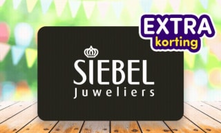 Waardebon t.w.v. €100 van Siebel Juweliers voor €75 bij Tripper