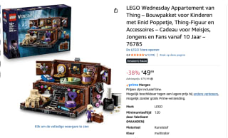 LEGO Wednesday appartement van Thing voor €49,99 bij Amazon