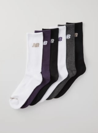 Chaussettes New Balance Performance Crew (pack de 6) pour 13€ chez Dealabs
