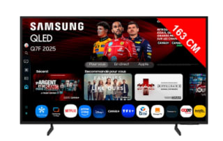 TV 65" Samsung TQ65Q7F - 2025, QLED 4K à 604,21€