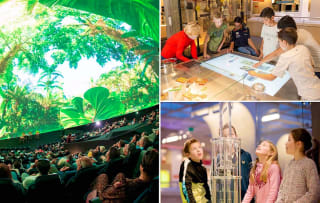 Entreeticket Museon-Omniversum, incl 1 grootbeeldfilm voor €12,25 via Tripper