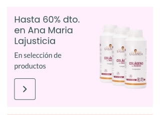 Hasta -60% en Ana Maria Lajusticia.